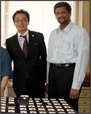 インド 宝石輸出商社にて