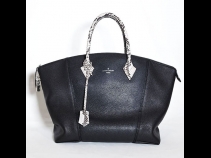 ルイヴィトン ロックイットMM 2wayショルダーバッグ N91999 トリヨン ノワール パイソン (USED)