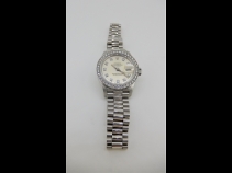 ロレックスPTダイヤモンドデイトジャストウオッチ（USDE)