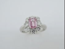 PT900 ピンクサファイア リング