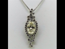 Pt950ダイヤモンド(1.003ct L SI2 0.30ct）ペンダントPt850ネックレス