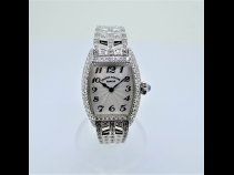 フランクミュ－ラ－K18WGダイヤモンドウオッチ（USED)