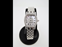 CARATI (ｲﾀﾘｱ製） K18WGダイヤモンド・ルビ－時計 (USED)