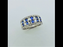 PTアウイナイト（0.29ct）ダイヤモンド（0.86ct）リング