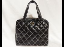 シャネル ワイルドステッチハンドバック (USED)