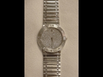 コルム Pt950・ダイヤ時計 （USED)