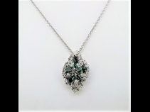 PTアレキサンドライト（1.675ct）ダイヤモンド（1.35ct）ペンダント