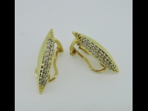 K18ダイヤイヤリング （0.15ct×2）