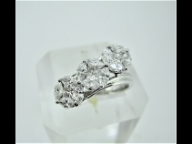 K18WGダイヤモンド（1.37ct）リング