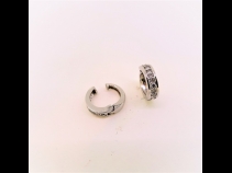 K18WGダイヤモンド（0.36ｃｔ）ピアリング