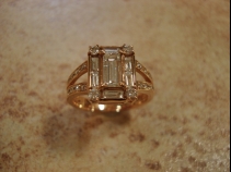 K18ﾋﾟﾝｸｺﾞｰﾙﾄﾞ・ﾀﾞｲﾔﾓﾝﾄﾞﾘﾝｸﾞ