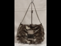 フェンディ リス毛ハンドバック （USED) 