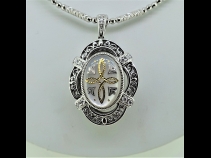 K18ピクウｪダイヤモンドペンダント（塩島敏彦）