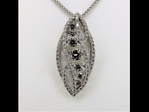 PTダイヤモンド(1.21ct 0.76ct）ペンダントネックレス