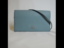 コ－チ お財布ポシェット(BLUE）（USED/未使用品）