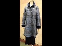 ダブルフェ-ス・スパニッシュラビットリバ－シブルコ－ト ネイビ－