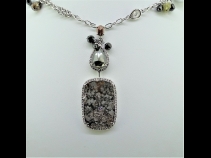 K18WGダイヤモンド（47.86ct）＆パ－ルネックレス