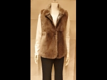 ビーバー カシミアニット リバーシブルコート