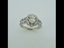 PTダイヤモンド（1.011ct）（ VLY VVS-2中石.脇石1.17ct）リング