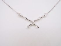 PT900/PT850 ダイヤモンド0.50ct ネックレス