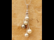 K18南洋珠 ﾍﾟﾝﾀﾞﾝﾄﾈｯｸﾚｽ