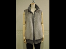 ミンク/カシミヤ・ウ－ルリバ－シブルベスト（69cm）