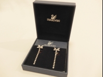 SWAROVSKI イヤリング （USED)