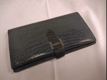 エルメス ベアンクラシック財布 （USED)