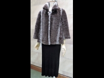 レッキス・100％カシミアリバ－シブルジャケット