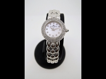 ﾎﾞ-ﾑ&ﾒﾙｼｪ K18WGシェルダイヤベゼル時計（USED)