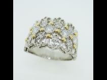 PT900K18ダイヤモンド（0.515ct）リング