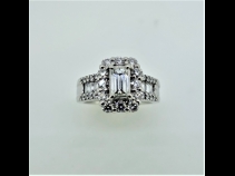 PT900ダイヤモンド0.507ct、D1.05ct リング