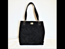 CHANEL スエ－ドキャビアマトラッセト－トバッグ（USED)