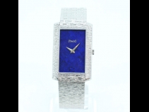 PIAGE K18WG ラピスラズリウォッチ （USED)