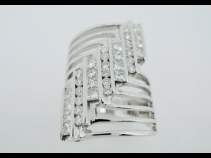 K18WG ダイヤモンド1.17ct リング