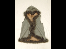 FOX・カシミアリバ－シブルベスト（M）