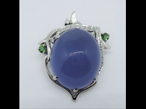 PTカルセドニ－（33.21ct）ペンダント