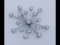 PTダイヤモンドペンダントブローチ 2.0ct