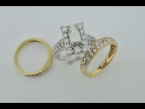 K18PT900ダイヤリング