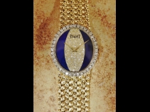 PIAGE K18ﾀﾞｲﾔﾓﾝﾄﾞ・ﾗﾋﾟｽ時計 （USED)