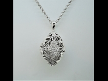 K18ダイヤモンド（03ct）ペンダントネックレス