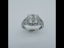 K18 ダイヤモンド1.55ct リング