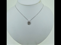 PTダイヤモンド（中石1.005ct脇石0.840ct）ペンダントネックレス