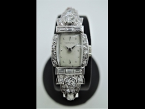 ハミルトン Pt900無垢ダイヤモンドウオッチ（アンティ－ク）