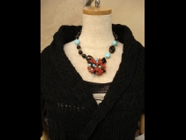 ｵﾆｷｽ・ﾄﾙｺ石・ｻﾝｺﾞ ﾈｯｸﾚｽ