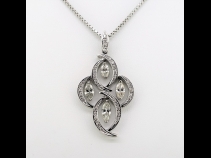 PTダイヤモンドペンダントネックレス(1.15ct)