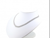 k18WGダイヤモンド 5.0ctネックレス