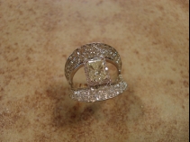 K18ﾎﾜｲﾄｺﾞｰﾙﾄﾞﾀﾞｲﾔﾓﾝﾄﾞﾘﾝｸﾞ