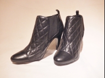 シャネル マトラッセショートブーツ (USED)