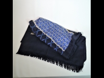 エルメススト－ル（カシミヤ６５％シルク３０％）（USED)